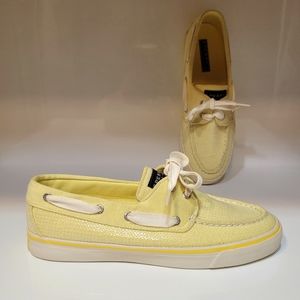 Sperry Top Sider Bahama Yellow Jersey